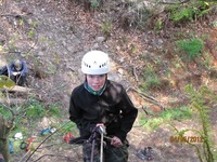 Abseiling photo