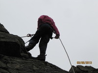 Abseiling photo