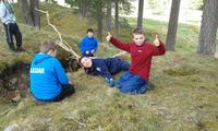 Backwoods Cooking :: Tree Climb Leap of Faith  photo