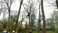 Rope & Ladder Climb / Crate Climbing / Wobbly Pole / Tyrolean photo