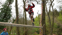 Rope & Ladder Climb / Crate Climbing / Wobbly Pole / Tyrolean photo