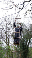 Rope & Ladder Climb / Crate Climbing / Wobbly Pole / Tyrolean photo