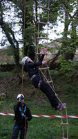 Rope & Ladder Climb / Crate Climbing / Wobbly Pole / Tyrolean photo
