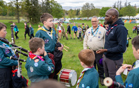 Dwayne Fields, UK Chief Scout Visit photo